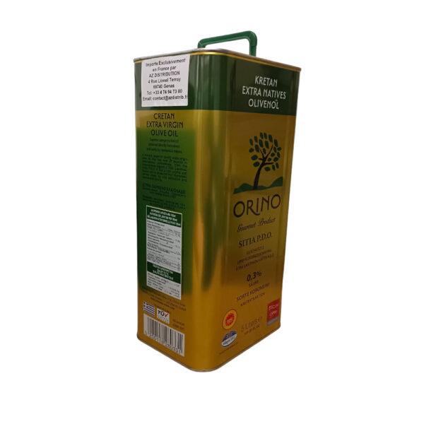 Huile d'Olive Grecque EVOO-PDO SITIA 5L – Image 2