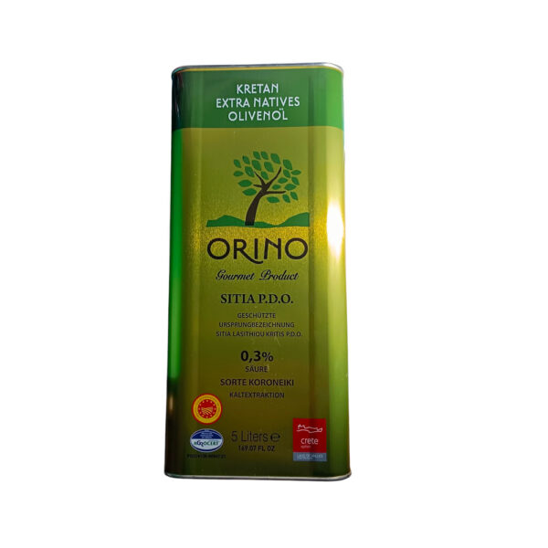 Huile d'Olive Grecque EVOO-PDO SITIA 5L